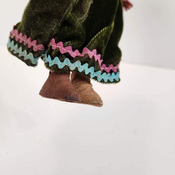 Vintage Native American Navajo Carlson Doll Woman Eyes Open Close First Nations - Picture 6 of 10